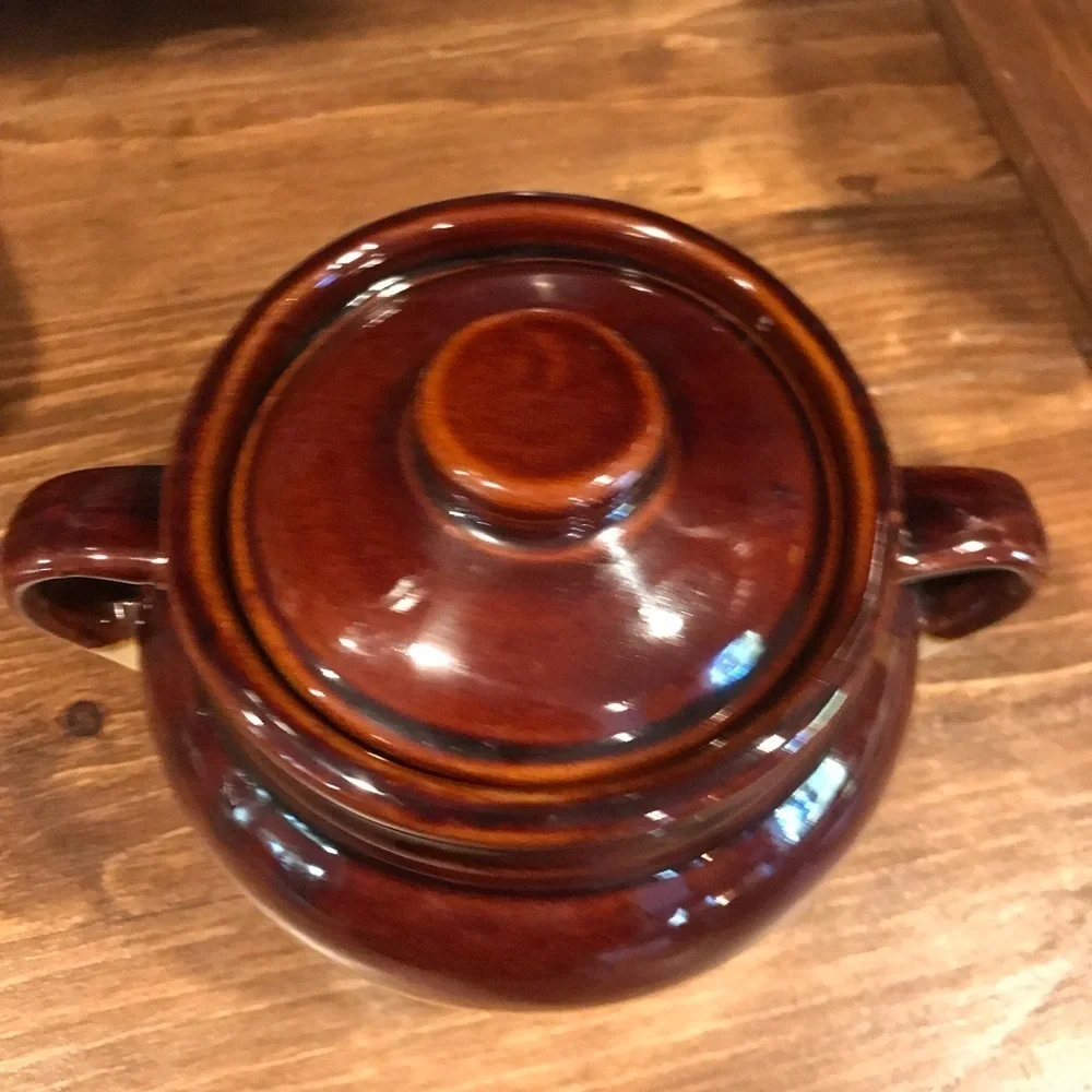 🫘VINTAGE Baked Beans Crock
